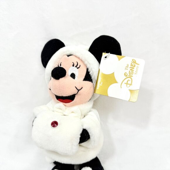 Disney Store Minnie Mouse Plush Winter Outfit - January Birthstone - Picture 4 of 8